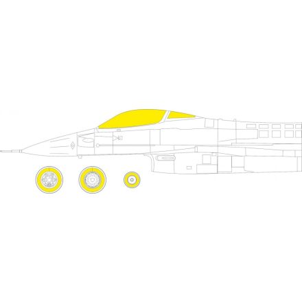 Eduard F-16C Block 25/42 TFace (Kinetic Model)