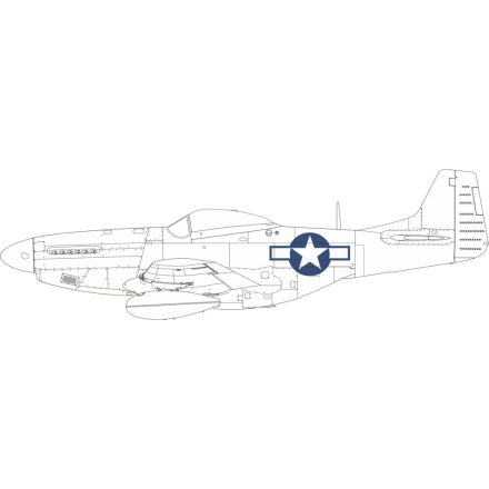 Eduard P-51D national insignia (Eduard)