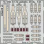 Eduard B-17G seatbelts STEEL for HKM fotómaratás