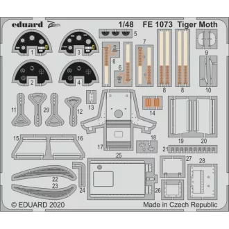 Eduard Tiger Moth for Airfix fotómaratás