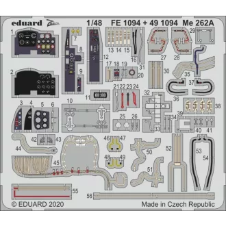 Eduard Me 262A for Hobby Boss fotómaratás