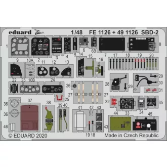 Eduard SBD-2 for Academy fotómaratás