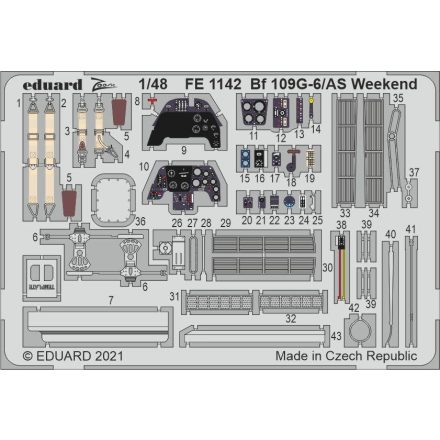Eduard Bf 109G-6/ AS Weekend (Eduard)