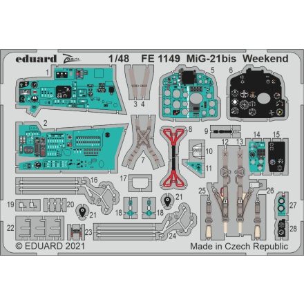 Eduard MiG-21bis Weekend (Eduard)