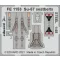 Eduard Su-57 seatbelts STEEL for ZVEZDA fotómaratás