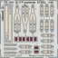 Eduard B-17F seatbelts STEEL for HKM fotómaratás