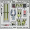 Eduard F/A-18E seatbelts STEEL for MENG fotómaratás