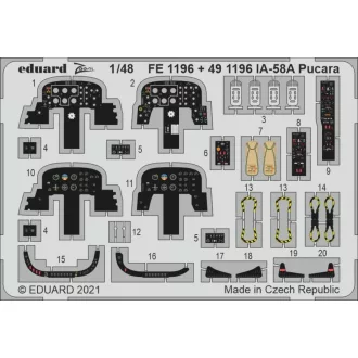Eduard IA-58A Pucara for KINETIC fotómaratás