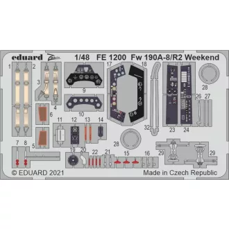 Eduard Fw 190A-8/R2 Weekend for EDUARD fotómaratás