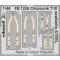 Eduard Chipmunk T.10 seatbelts STEEL for AIRFIX fotómaratás