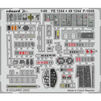 Eduard F-104S for KINETIC fotómaratás