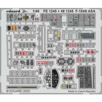 Eduard F-104S ASA for KINETIC fotómaratás