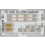 Eduard Hs 129B seatbelts STEEL for HOBBY 2000/HASEGAWA fotómaratás