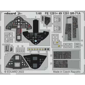 Eduard SR-71A for REVELL fotómaratás