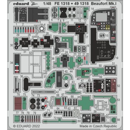 Eduard Beaufort Mk. I (ICM)