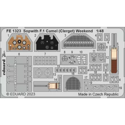 Eduard Sopwith F.1 Camel (Clerget) Weekend (Eduard)