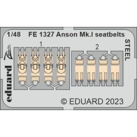Eduard Anson Mk. I seatbelts STEEL (Airfix)