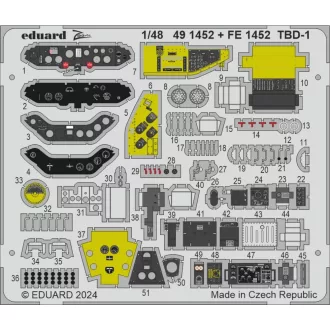 Eduard TBD-1 HOBBY BOSS fotómaratás
