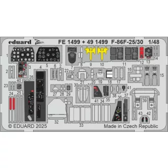 Eduard F-86F-25/30 AIRFIX fotómaratás
