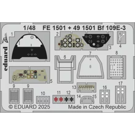 Eduard Bf 109E-3 (Hobby Boss)