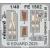 Eduard Bf 109E-3 seatbelts STEEL (Hobby Boss)