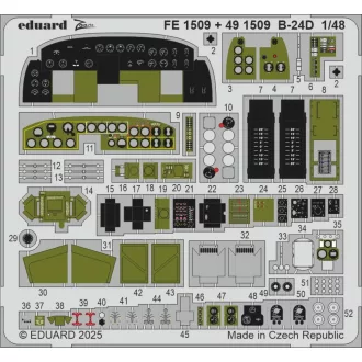 Eduard B-24D HOBBY BOSS fotómaratás