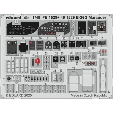 Eduard B-26G Marauder (ICM)