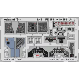 Eduard A-1J TAMIYA fotómaratás