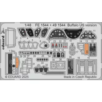 Eduard Buffalo US version TAMIYA fotómaratás