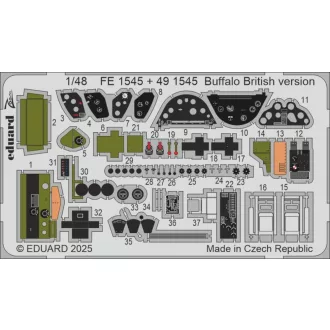 Eduard Buffalo British version TAMIYA fotómaratás