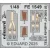 Eduard Bf 109E-4/7 seatbelts STEEL (Tamiya)