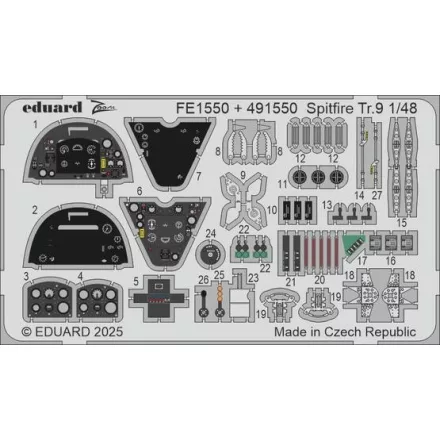 Eduard Spitfire Tr.9 (Airfix)