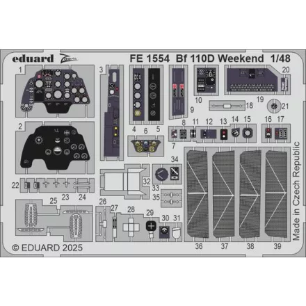 Eduard Bf 110D Weekend (Eduard)