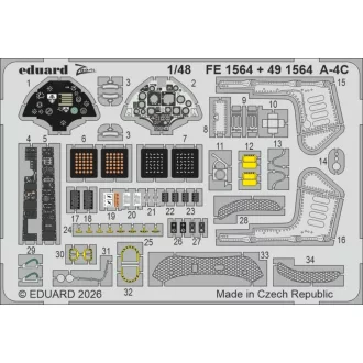 Eduard A-4C for Hobby Boss fotómaratás