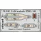 Eduard P-400 seatbelts STEEL for Arma Hobby fotómaratás