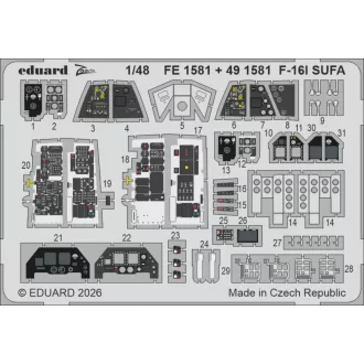 Eduard F-16I SUFA for Great Wall Hobby fotómaratás