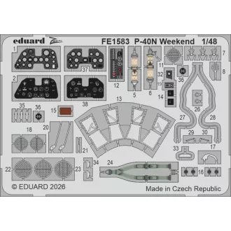 Eduard P-40N Weekend for Eduard fotómaratás