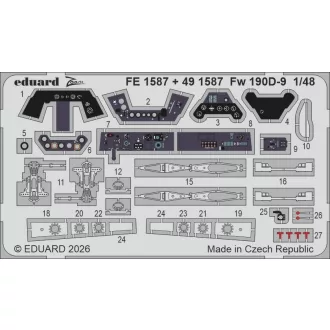 Eduard Fw 190D-9 (Miniart)