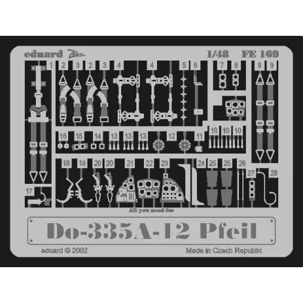 Eduard Do 335A-12 Pfeil (Tamiya)