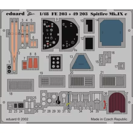 Eduard Spitfire Mk.IXc (Hasegawa)