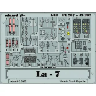 Eduard La-7 fotómaratás