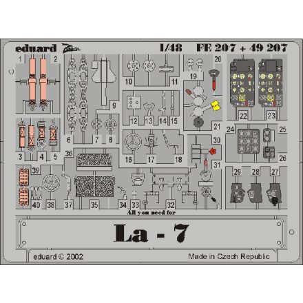 Eduard Lavochkin La-7 (Eduard, Gavia)