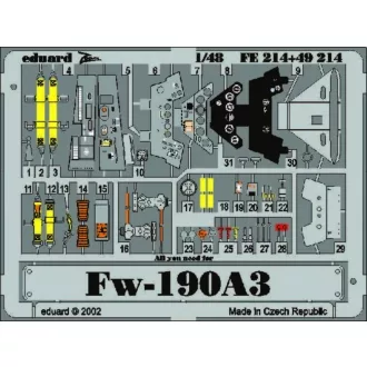 Eduard Fw 190A-3 fotómaratás