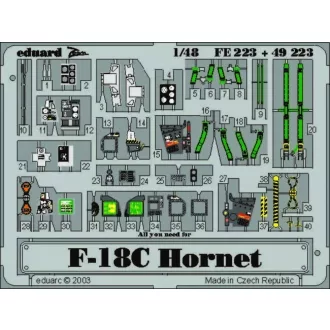 Eduard F-18C Hornet fotómaratás