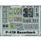 Eduard P-47D Razorback fotómaratás