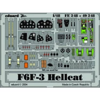 Eduard F6F-3 Hellcat fotómaratás