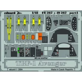 Eduard TBF-1 Avenger fotómaratás
