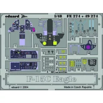 Eduard F-15C Eagle fotómaratás