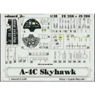 Eduard A-4C Skyhawk fotómaratás