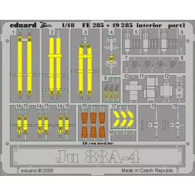 Eduard Ju 88A-4 interior (Dragon)